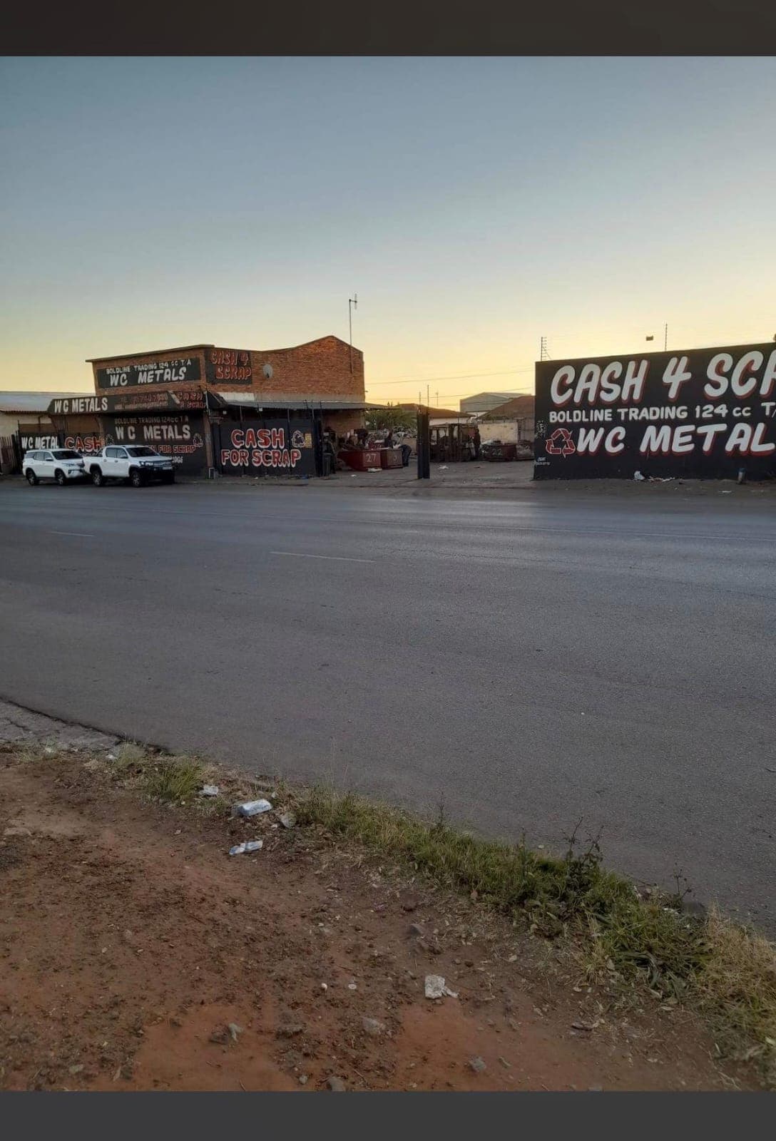 WC Metals professional scrap metal yard in Brakpan and Germiston